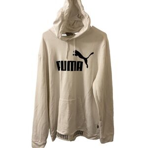 puma white mens pullover hoodie size XL, Woman's Hoodie Style, Snow, Rain, Weath